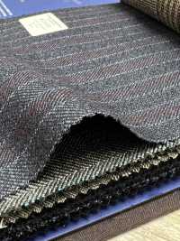 55CN5522 CANONICO 21μ MOULINE' SAXONY Navy Alternate Stripe[Textile] CANONICO Sub Photo