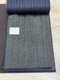 55CN5523 CANONICO 21μ MOULINE' SAXONY Gray Alternate Stripe[Textile] CANONICO Sub Photo