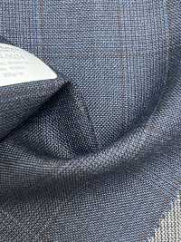 55CN5524 CANONICO TRADITIONAL WORSTED 21μ Navy Glen Check[Textile] CANONICO Sub Photo