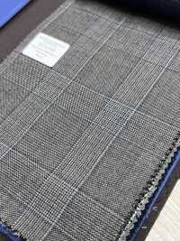 55CN5525 CANONICO TRADITIONAL WORSTED 21μ Brown Glen Check[Textile] CANONICO Sub Photo