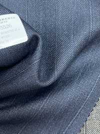55CN5526 CANONICO TRADITIONAL WORSTED 21μ Navy Stripe[Textile] CANONICO Sub Photo