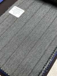 55CN5528 CANONICO TRADITIONAL WORSTED 21μ Gray Stripe[Textile] CANONICO Sub Photo