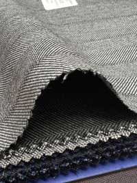 55CN5528 CANONICO TRADITIONAL WORSTED 21μ Gray Stripe[Textile] CANONICO Sub Photo