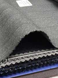 55CN5529 CANONICO TRADITIONAL WORSTED 21μ Dark Green Stripe[Textile] CANONICO Sub Photo