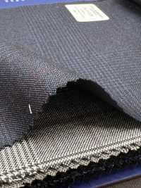 55CN5530 CANONICO PERENNIAL SUPER110'S Navy X Wine Glen Check[Textile] CANONICO Sub Photo