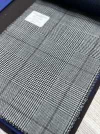 55CN5531 CANONICO PERENNIAL SUPER110'S Gray X Purple Glen Check[Textile] CANONICO Sub Photo