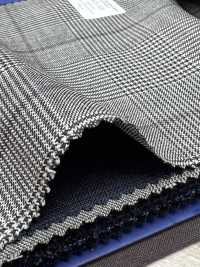 55CN5531 CANONICO PERENNIAL SUPER110'S Gray X Purple Glen Check[Textile] CANONICO Sub Photo