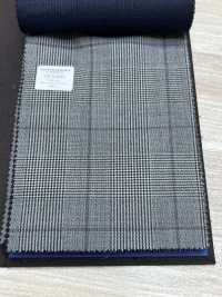 55CN5531 CANONICO PERENNIAL SUPER110'S Gray X Purple Glen Check[Textile] CANONICO Sub Photo