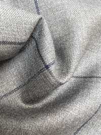 55CN5534 CANONICO PERENNIAL SUPER110'S Beige Windowpane[Textile] CANONICO Sub Photo