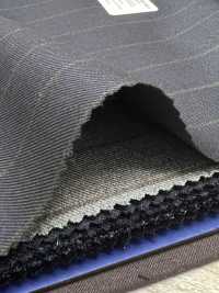 55CN5535 CANONICO PERENNIAL SUPER110'S Navy Stripe[Textile] CANONICO Sub Photo