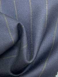55CN5535 CANONICO PERENNIAL SUPER110'S Navy Stripe[Textile] CANONICO Sub Photo