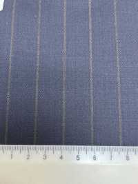 55CN5535 CANONICO PERENNIAL SUPER110'S Navy Stripe[Textile] CANONICO Sub Photo