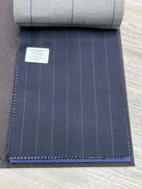 55CN5535 CANONICO PERENNIAL SUPER110'S Navy Stripe[Textile] CANONICO Sub Photo