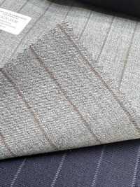 55CN5536 CANONICO PERENNIAL SUPER110'S Gray Stripe[Textile] CANONICO Sub Photo