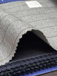 55CN5536 CANONICO PERENNIAL SUPER110'S Gray Stripe[Textile] CANONICO Sub Photo