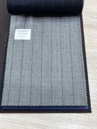55CN5536 CANONICO PERENNIAL SUPER110'S Gray Stripe[Textile] CANONICO Sub Photo