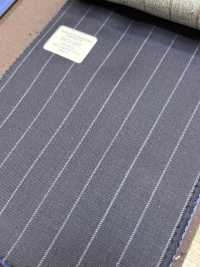 55CN5537 CANONICO PERENNIAL SUPER110'S Navy Stripe[Textile] CANONICO Sub Photo