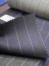 55CN5537 CANONICO PERENNIAL SUPER110'S Navy Stripe[Textile] CANONICO Sub Photo