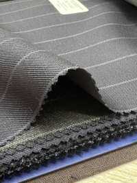 55CN5537 CANONICO PERENNIAL SUPER110'S Navy Stripe[Textile] CANONICO Sub Photo