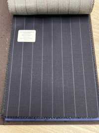 55CN5537 CANONICO PERENNIAL SUPER110'S Navy Stripe[Textile] CANONICO Sub Photo
