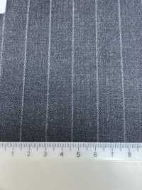 55CN5538 CANONICO PERENNIAL SUPER110'S Charcoal Heaven Gray Stripe[Textile] CANONICO Sub Photo