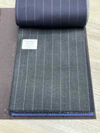 55CN5538 CANONICO PERENNIAL SUPER110'S Charcoal Heaven Gray Stripe[Textile] CANONICO Sub Photo