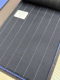 55CN5539 CANONICO PERENNIAL SUPER110'S Navy Stripe[Textile] CANONICO Sub Photo
