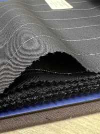 55CN5539 CANONICO PERENNIAL SUPER110'S Navy Stripe[Textile] CANONICO Sub Photo