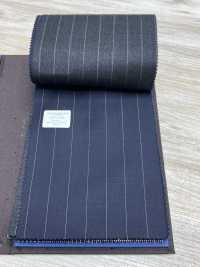 55CN5539 CANONICO PERENNIAL SUPER110'S Navy Stripe[Textile] CANONICO Sub Photo