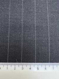 55CN5540 CANONICO PERENNIAL SUPER110'S Charcoal Heaven Gray Stripe[Textile] CANONICO Sub Photo