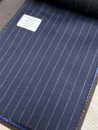 55CN5541 CANONICO PERENNIAL SUPER110'S Navy Stripe[Textile] CANONICO Sub Photo