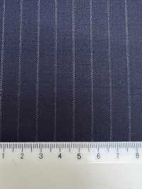 55CN5541 CANONICO PERENNIAL SUPER110'S Navy Stripe[Textile] CANONICO Sub Photo