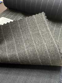 55CN5542 CANONICO PERENNIAL SUPER110'S Charcoal Heaven Gray Stripe[Textile] CANONICO Sub Photo