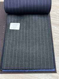 55CN5542 CANONICO PERENNIAL SUPER110'S Charcoal Heaven Gray Stripe[Textile] CANONICO Sub Photo