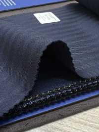 55CN5550 CANONICO PERENNIAL SUPER110'S Dark Navy Shadow Stripe[Textile] CANONICO Sub Photo