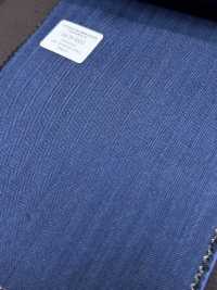 55CN5552 CANONICO PERENNIAL SUPER110'S Blue Herringbone[Textile] CANONICO Sub Photo