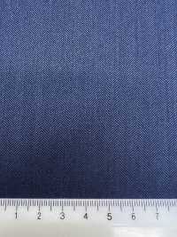 55CN5552 CANONICO PERENNIAL SUPER110'S Blue Herringbone[Textile] CANONICO Sub Photo