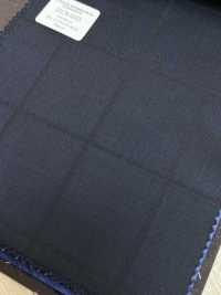 55CN5555 CANONICO PERENNIAL SUPER110'S Navy Shadow Pane[Textile] CANONICO Sub Photo