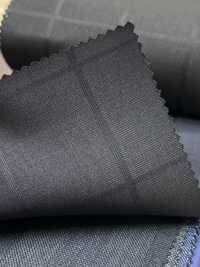 55CN5555 CANONICO PERENNIAL SUPER110'S Navy Shadow Pane[Textile] CANONICO Sub Photo