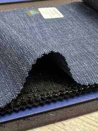 55CN5559 CANONICO NATURAL STRETCH GRAFFITTI Blue Melange[Textile] CANONICO Sub Photo