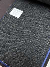 55CN5563 CANONICO MOULINE' SAXONY Gray Stripe[Textile] CANONICO Sub Photo