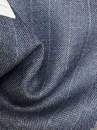 55CN5566 CANONICO TRADITIONAL WORSTED 21μ Navy Alternate Stripe[Textile] CANONICO Sub Photo