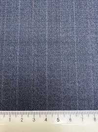 55CN5566 CANONICO TRADITIONAL WORSTED 21μ Navy Alternate Stripe[Textile] CANONICO Sub Photo