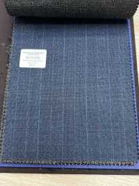 55CN5566 CANONICO TRADITIONAL WORSTED 21μ Navy Alternate Stripe[Textile] CANONICO Sub Photo
