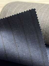 55CN5568 CANONICO TRADITIONAL WORSTED 21μ Navy Stripe[Textile] CANONICO Sub Photo