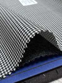 55CN5576 CANONICO REVENGE SUPER150'S Gray Houndstooth[Textile] CANONICO Sub Photo