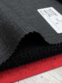 3MK3795 25AW ACTIVA Glen Check Charcoal Heaven Gray[Textile] Miyuki Woolen Mills Sub Photo
