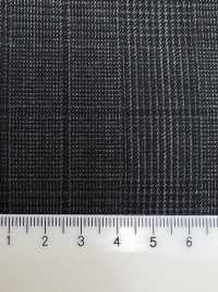 3MK3795 25AW ACTIVA Glen Check Charcoal Heaven Gray[Textile] Miyuki Woolen Mills Sub Photo