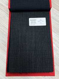 3MK3795 25AW ACTIVA Glen Check Charcoal Heaven Gray[Textile] Miyuki Woolen Mills Sub Photo