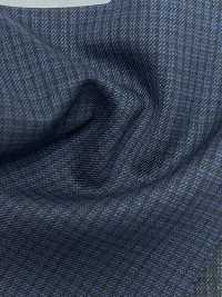 3MK3740 25AW ACTIVA Check Navy[Textile] Miyuki Woolen Mills Sub Photo